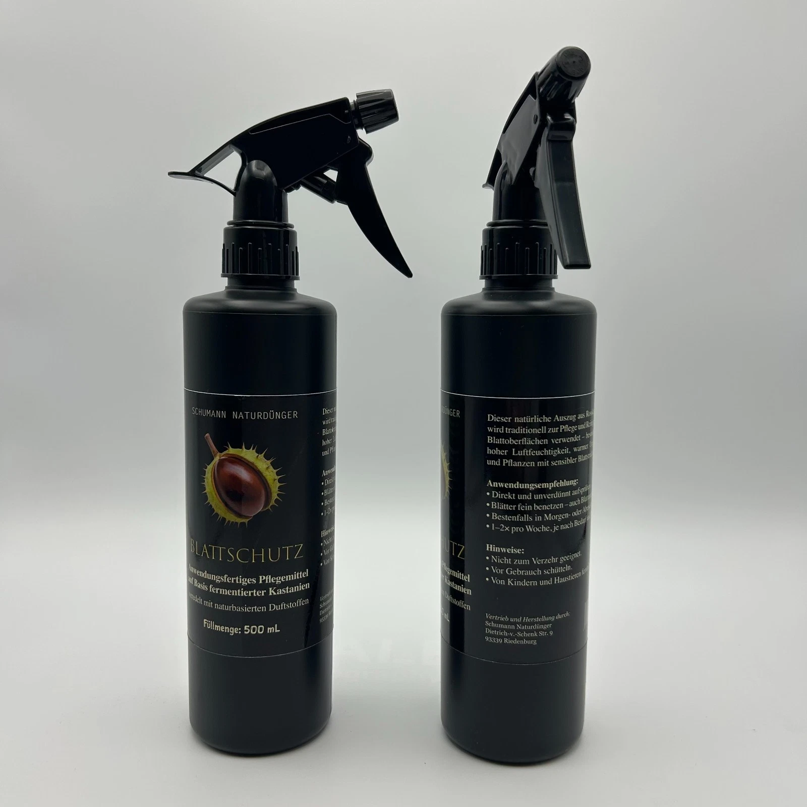 Blattschutz – Spray di ippocastano 2x500ml – Protezione BIO delle piante